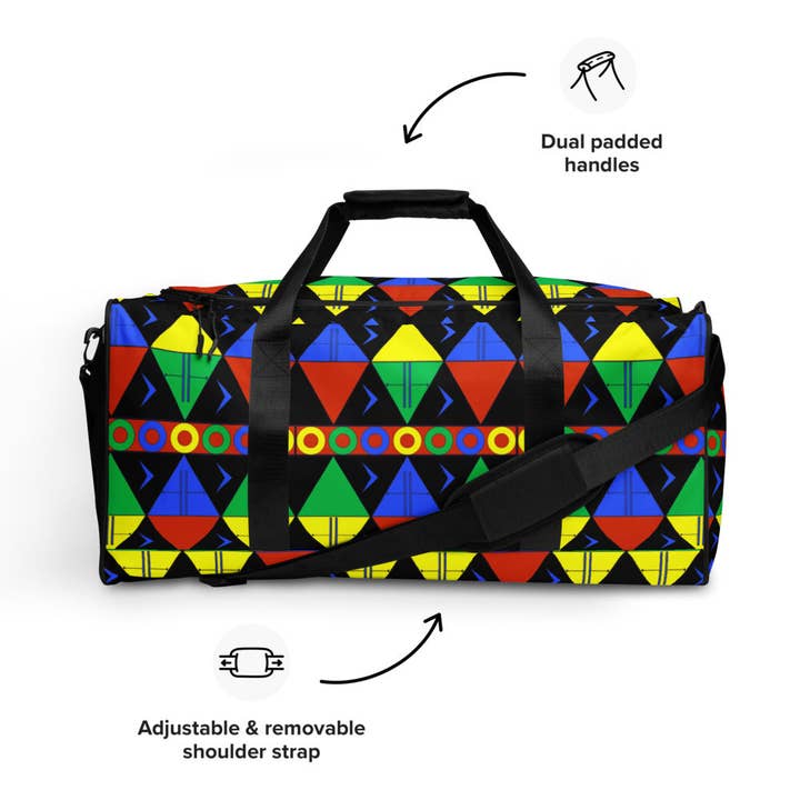 African Tribal Print Rejsetaske - Sydafrika for engroshandel hos STFU