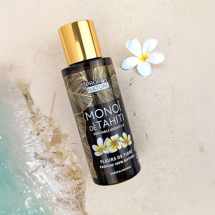 Propos'Nature – Engroshandel Solcreme – Ægte Monoï de Tahiti A.O - Fremstillet i Tahiti - 100 ml