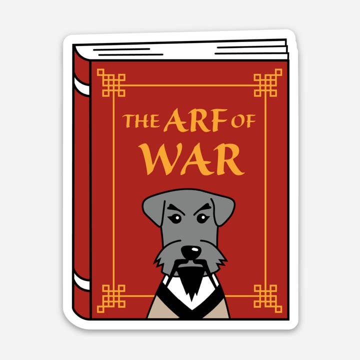 Pegatina El arte de la guerra para venta al por mayor de Bona Fide Bookworm