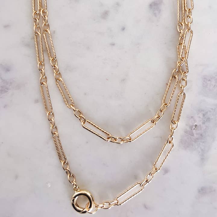 N-1376-Gold for wholesale by Lou & Co