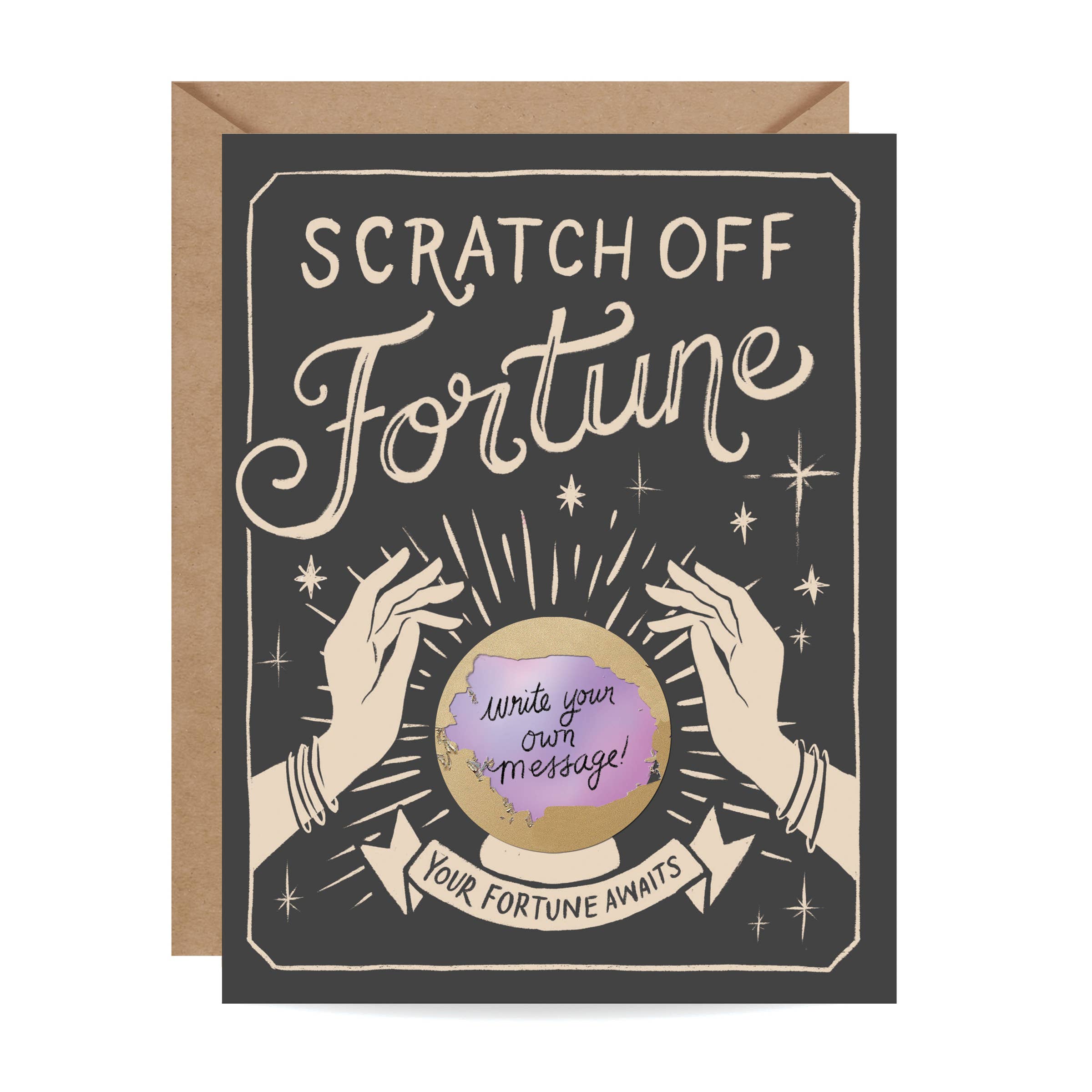 Inklings Paperie - Wholesale Everyday Greeting Card - Scratch-off Fortune Card - Everyday0