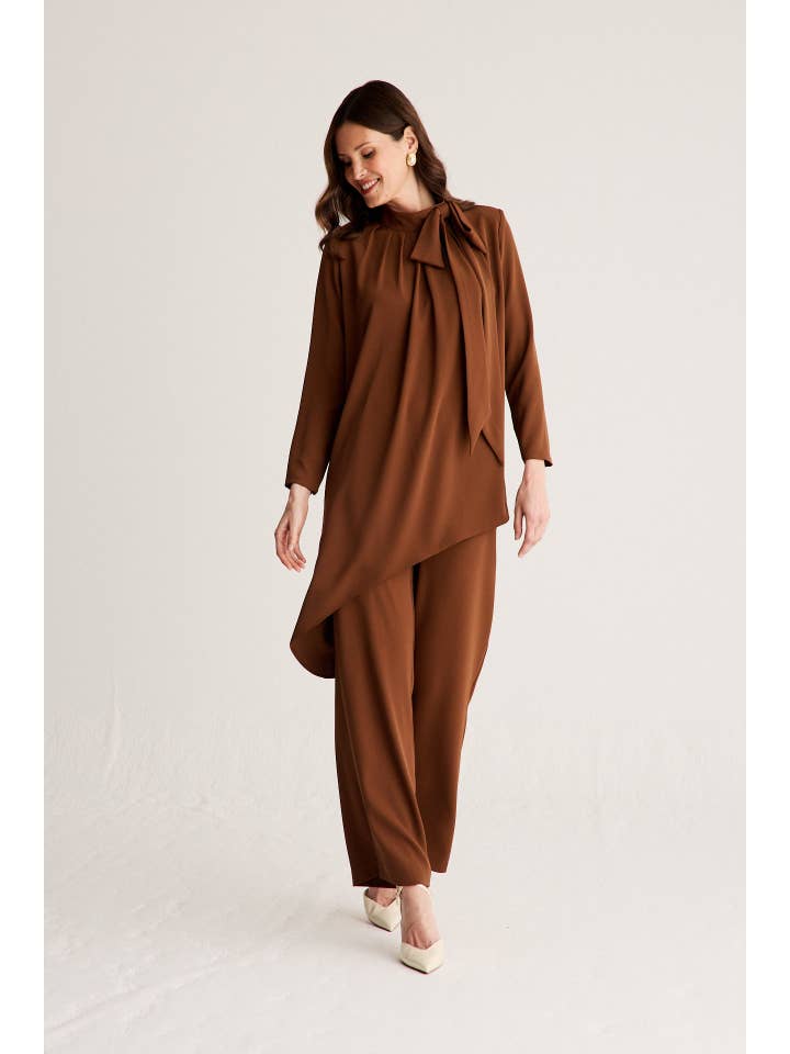 Bruna - Wholesale Pants - Women's - Cory Choco Pants · Allure ·