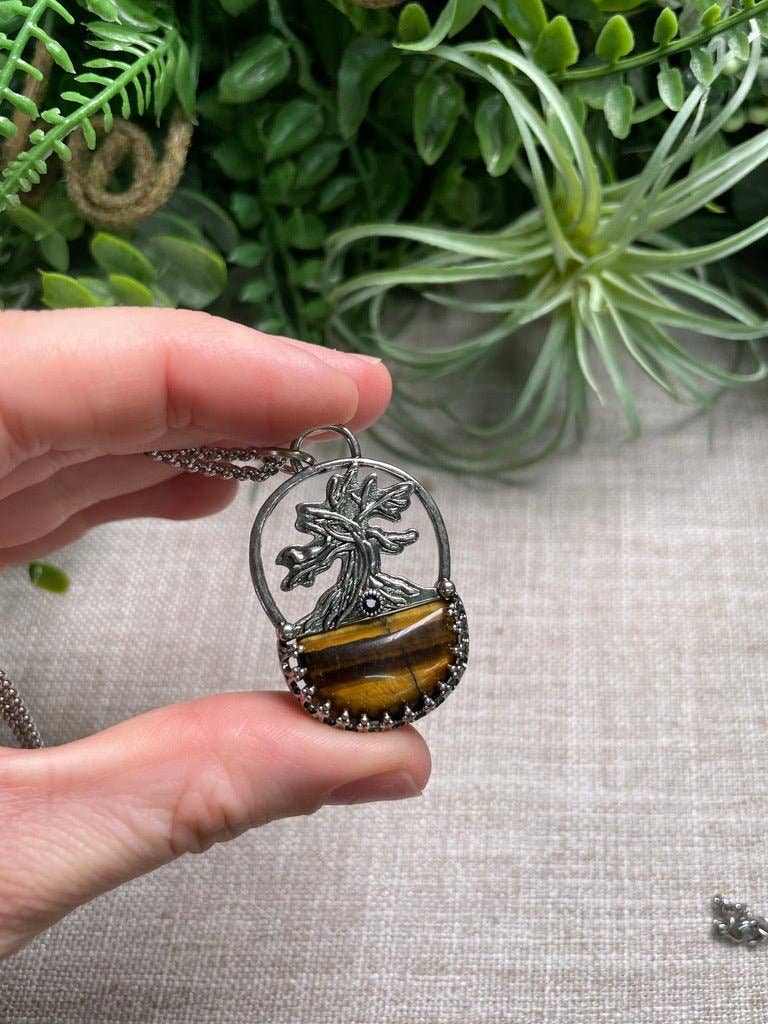 Copper Ashes - Wholesale Pendant/Charm Necklace - Crystal Tree of Life Necklace9