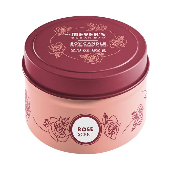 Mrs. Meyer's Limited Edition Soy Tin Candle, Rose, 2.9 oz and other Purchase Wholesale candle tins. Free Returns & Net 60 Terms on Faire trending on Faire.