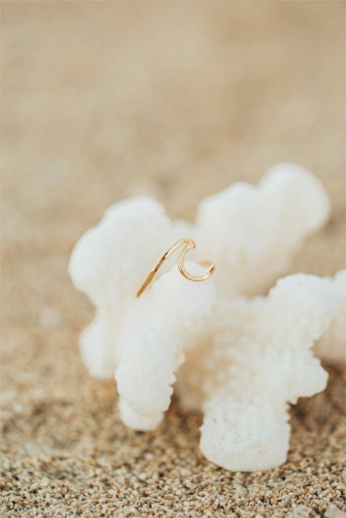 [KI•ELE] - Vendita all'ingrosso Anello midi/a fascia - Anello North Shore Swell1