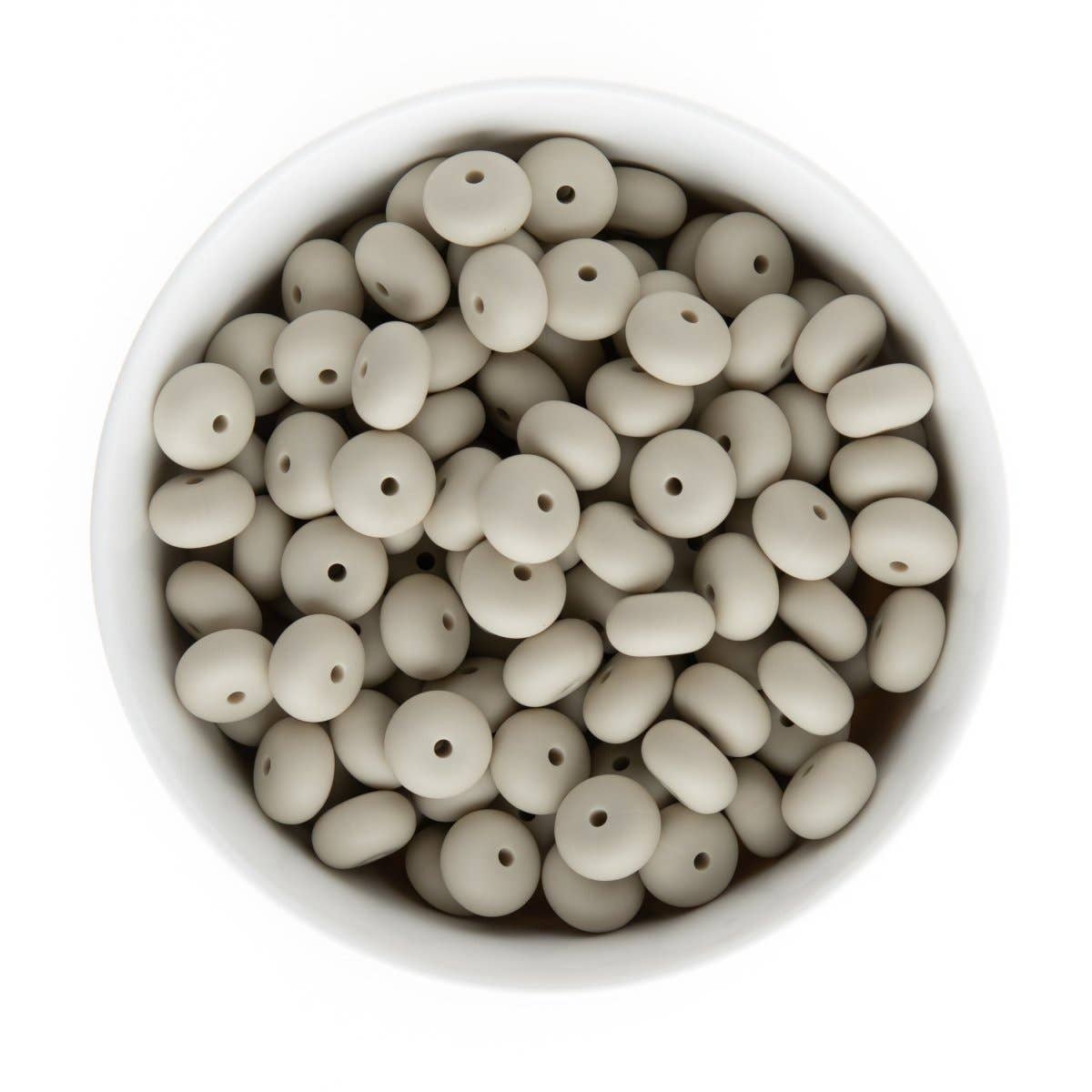 Cara & Co Silicone Craft Supply – wholesale Pärlor – 14 mm abacusformade silikonpärlor39