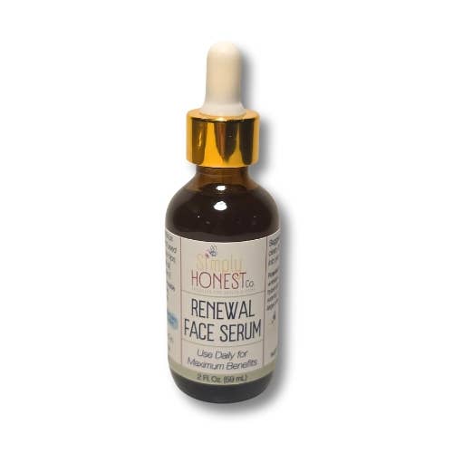 Simply Honest Co. - Wholesale Facial Serum/Concentrate - Renewal Face Serum-Wrinkles, Hyperpigmentation, Acne, Scars