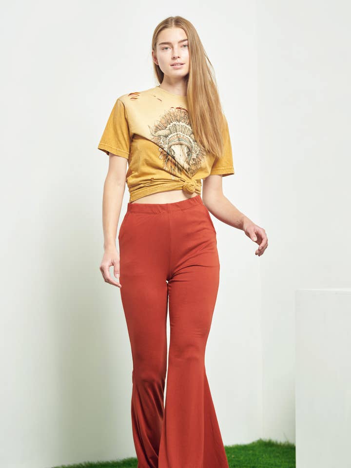 Steals & Deals – wholesale Pants – Women's – Yoga Style Flared Pants1