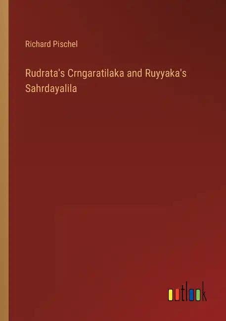 Books by splitShops - Wholesale Religion Book - Rudrata's Crngaratilaka and Ruyyaka's Sahrdayalila - Paperback0