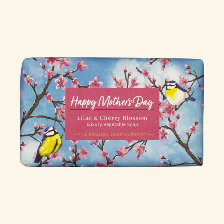 Occasions Lilac and Cherry Blossom Mother's Day Soap for wholesale by The English Soap Company