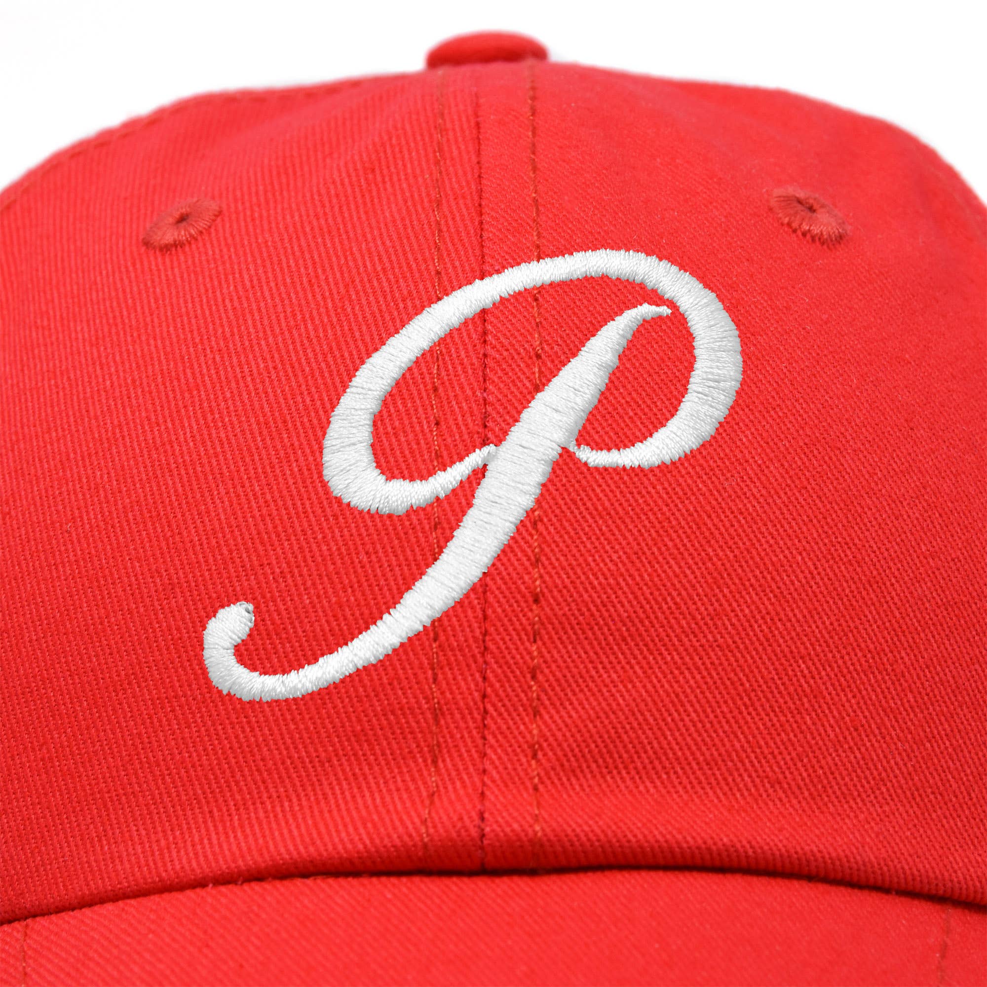 Dalix - Wholesale Baseball Cap - Women's - DALIX Initial Hat Letter P Womens Baseball Cap Monogram73