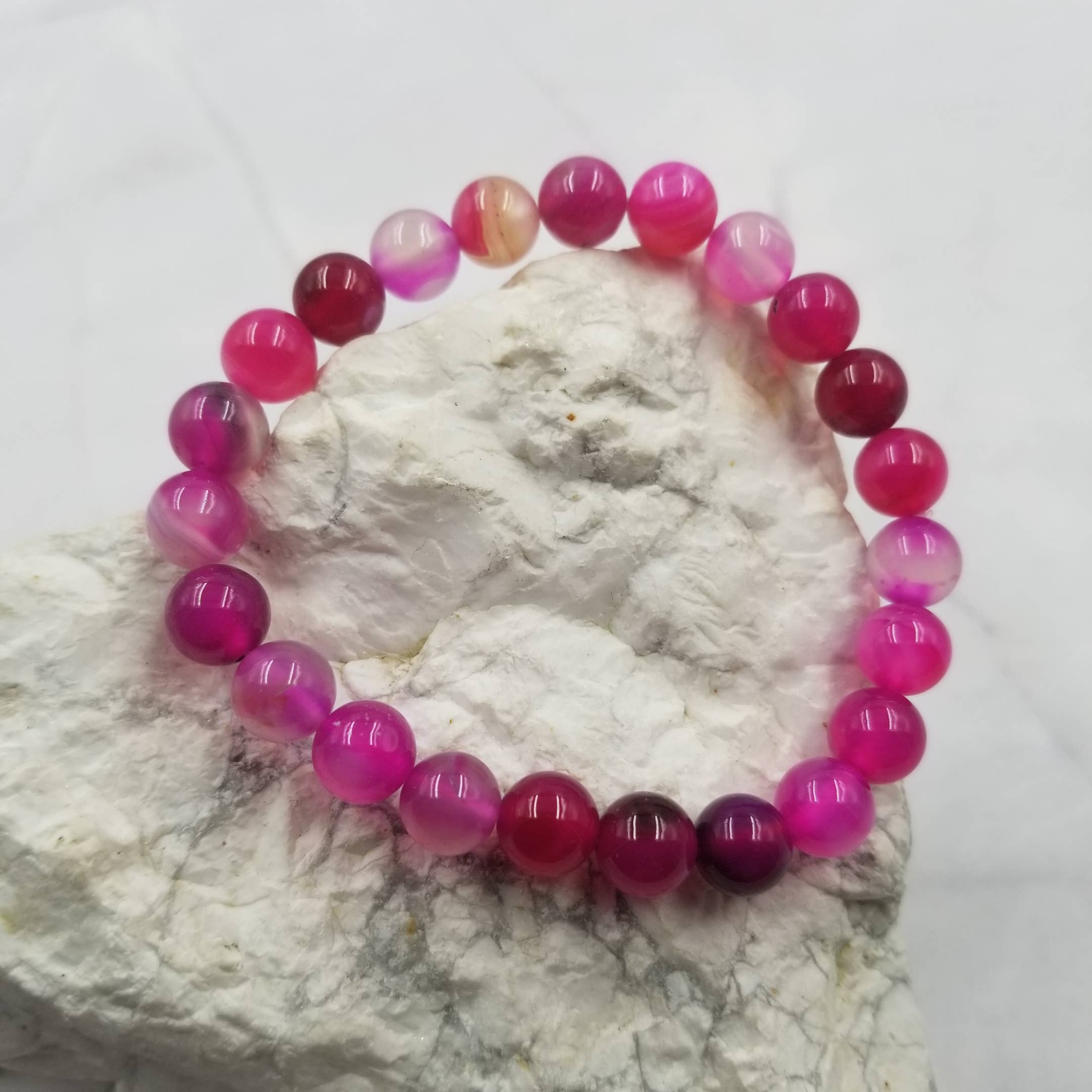 The Pretty Jewellery - Wholesale Beaded Bracelet - Chakra Stone Beads Stacking Bracelet2