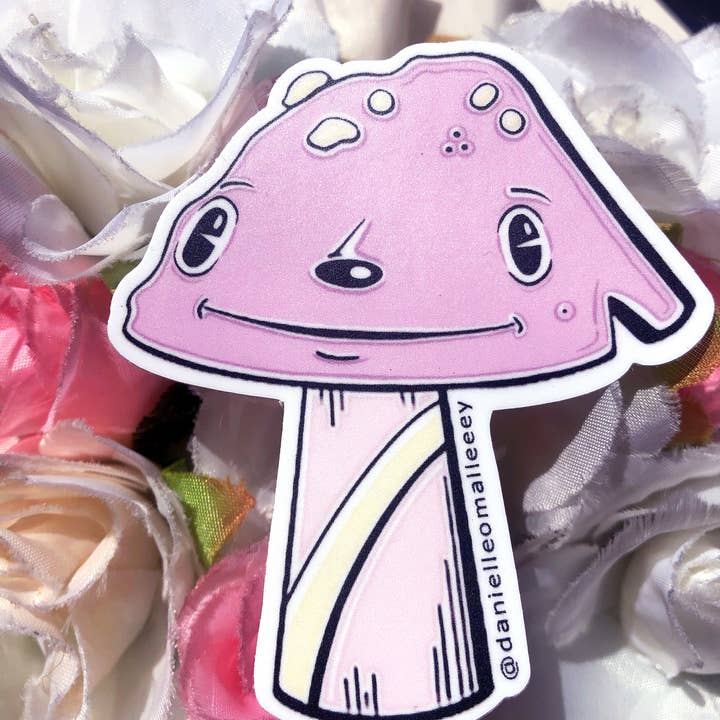 Svamp Pup Die Cut dekal Vinyl klistermärke för wholesale av Danielle Arden O’Malley Art
