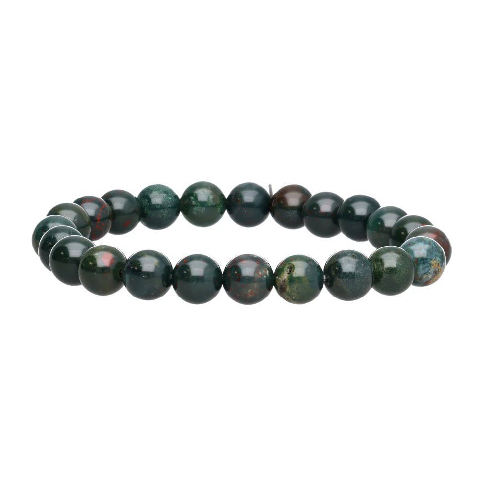 Vives de la Cortada S.L - Wholesale Prayer Beads Bracelet - Bloodstone Jasper Bracelet 8mm0
