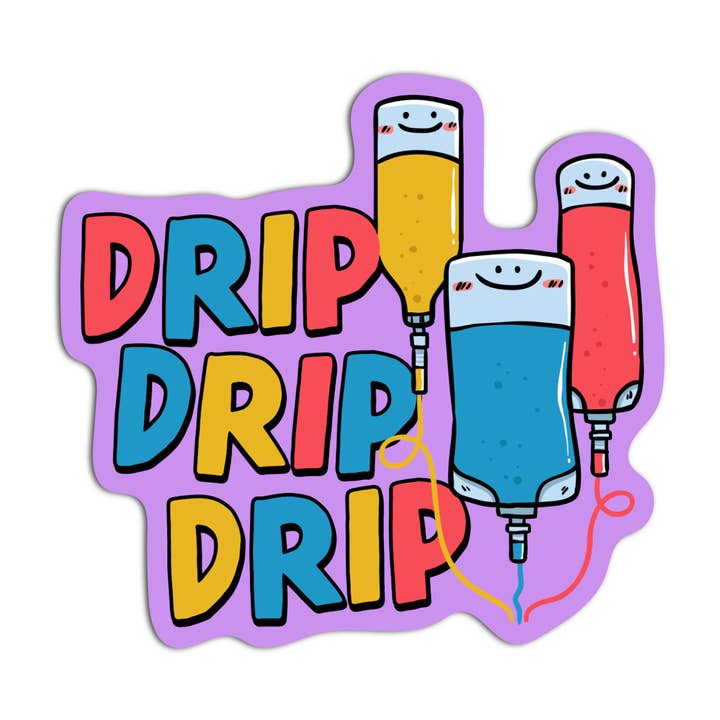 Girls Printing House - Wholesale Sticker - Drip Drip Drip Stickers0