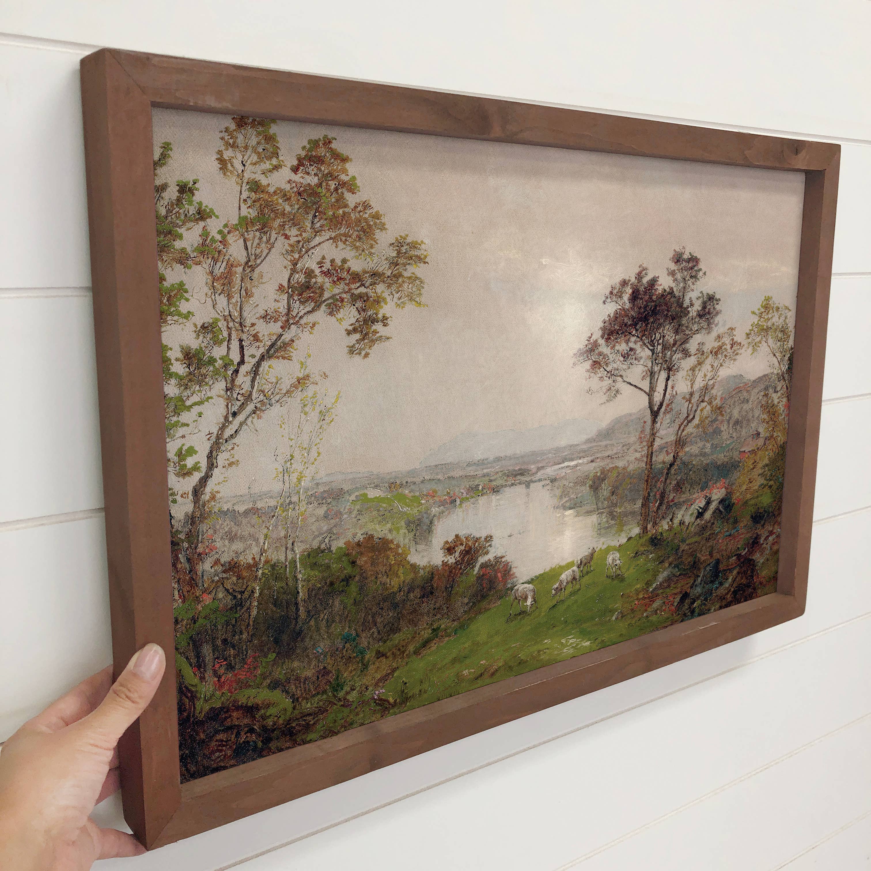 Hangout Home - Wholesale Art Print - Wyoming Valley - Valley Landscape Canvas Art - Wood Framed1