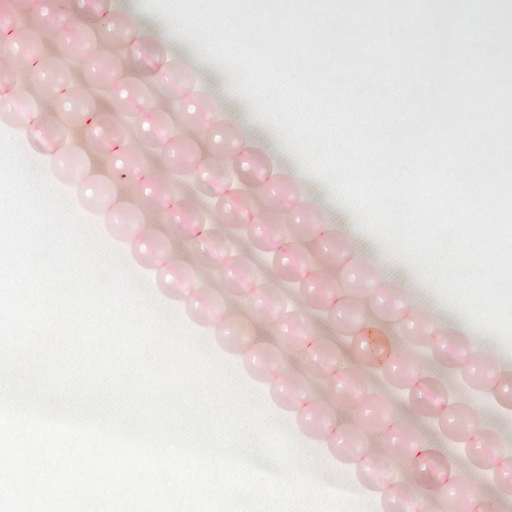 Soothing Crystals Beads – Engroshandel Perler – Farvet Facetteret | Rosenkvarts | Ædelstensperler | Krystalperler10