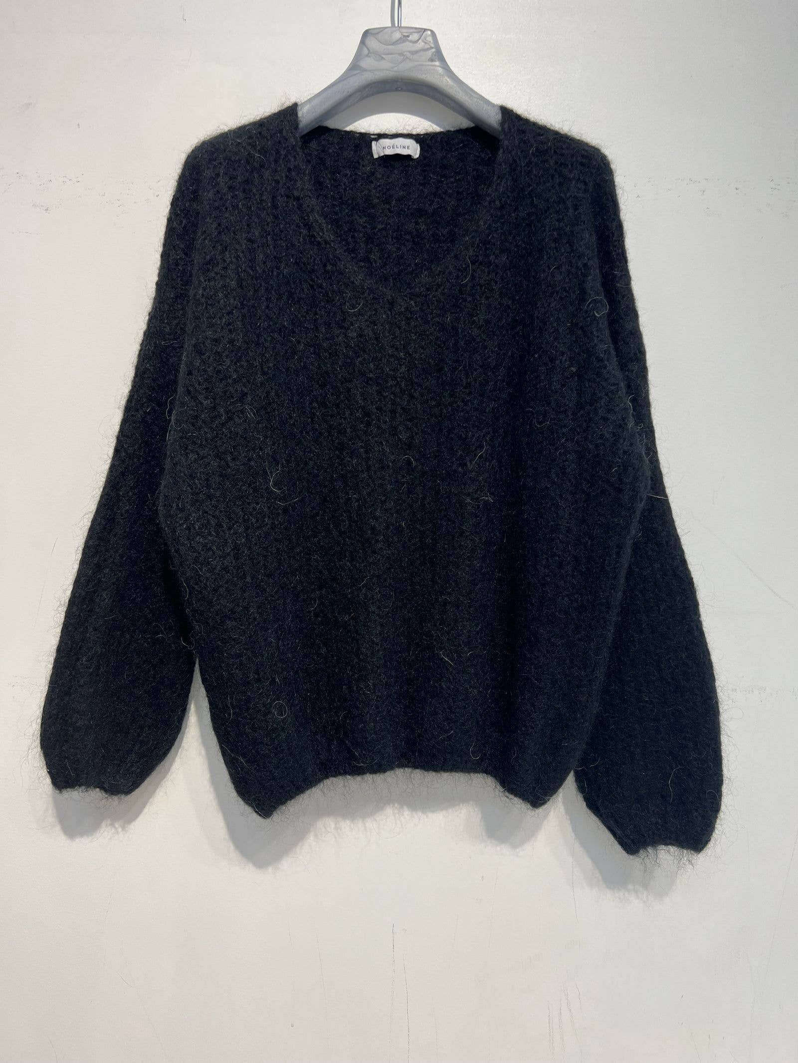 NOELINE - Wholesale Gebreide trui - Kinderen - Oversized trui van 40% kinder mohair3