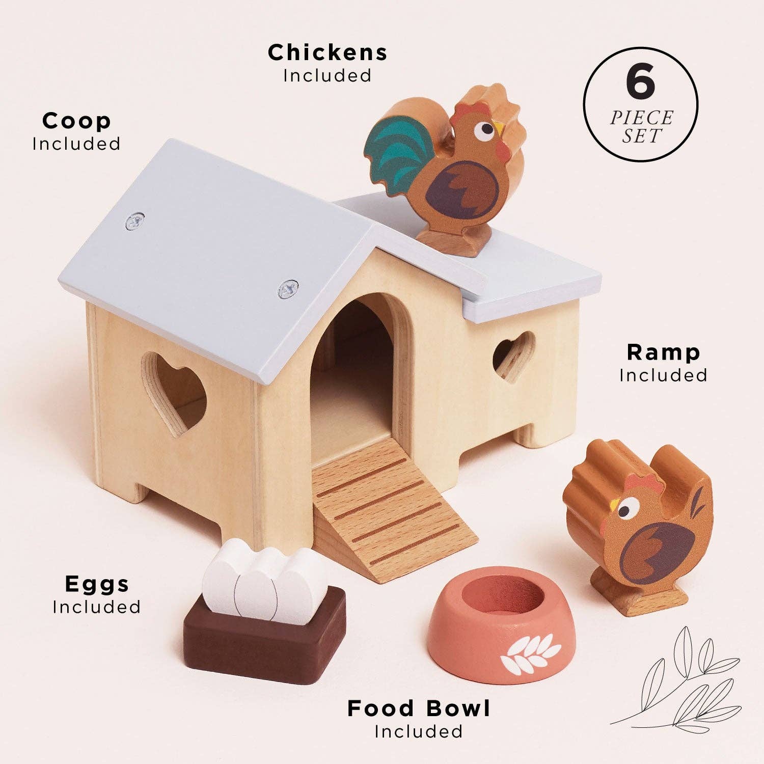 Le Toy Van – wholesale Toy set – Kids – Chicken Coop Playset1