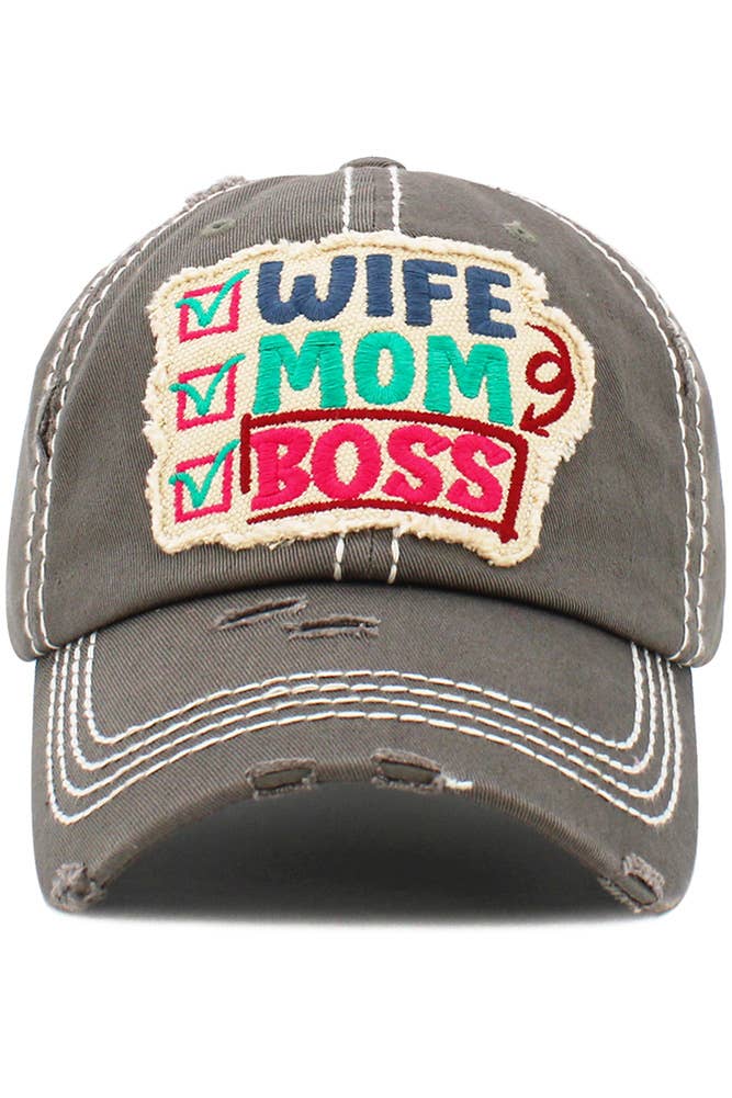 Hana – Engroshandel Baseballkasket - Dame – KONE MOR BOSS vasket vintage baseballkasket0