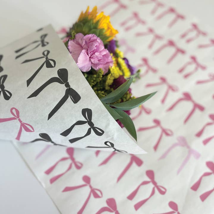 Red Barn Canvas - Wholesale Party Favor - Bows | 25 Flower Wraps3