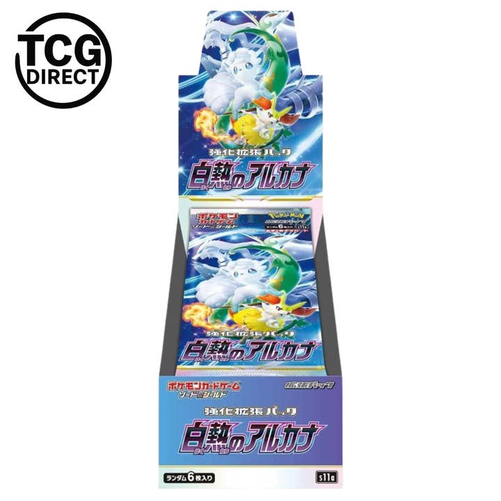 Display 10 booster Pokémon Incandescent Arcana S11a Japanese for wholesale by TCGDIRECT