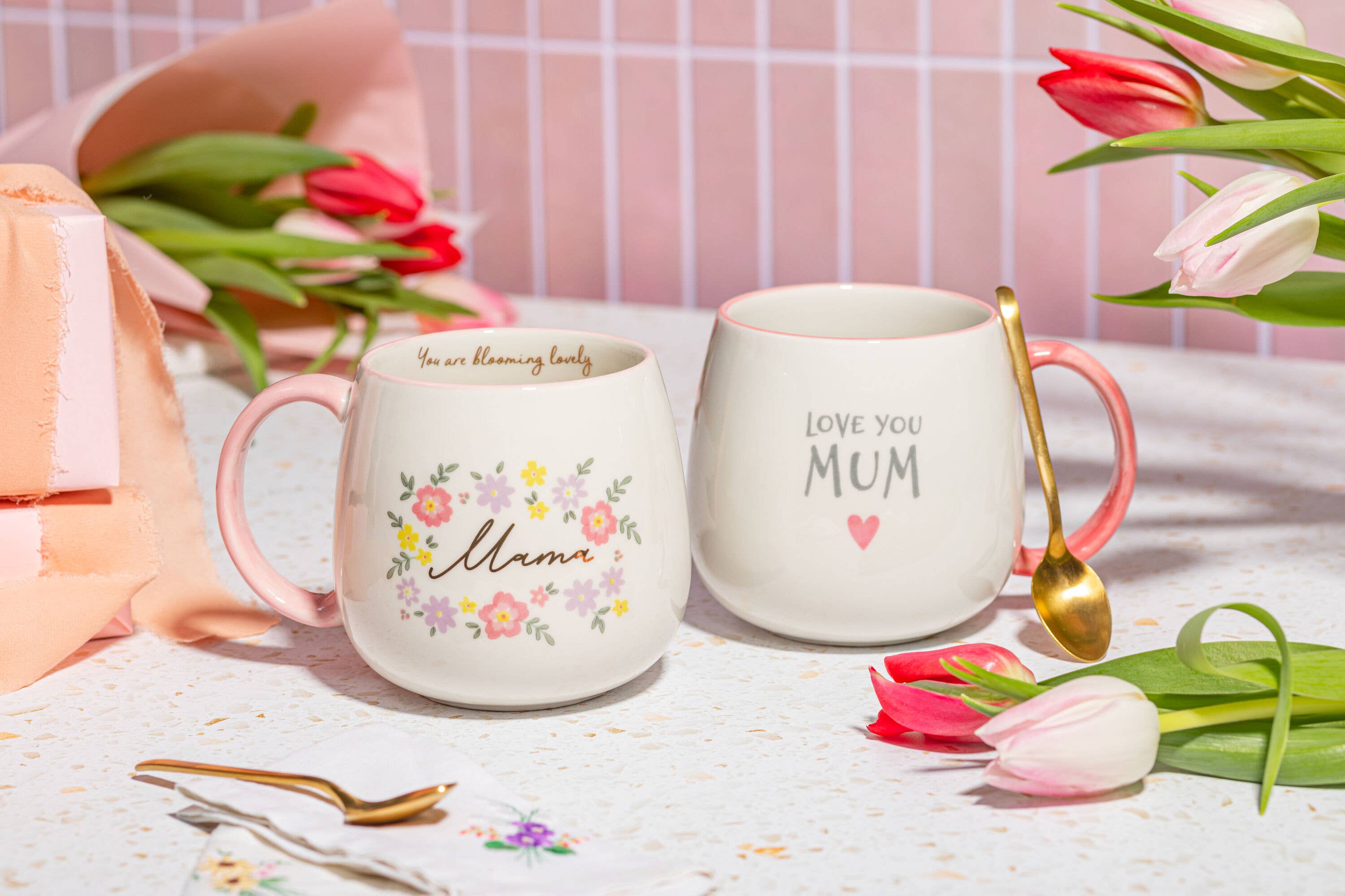 Sass & Belle Europe - Wholesale Coffee Mug - Mama You Are Blooming Lovely Mug2