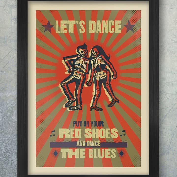 The Northern Line - Wholesale Art Print - Let's Dance- Music Poster Print
