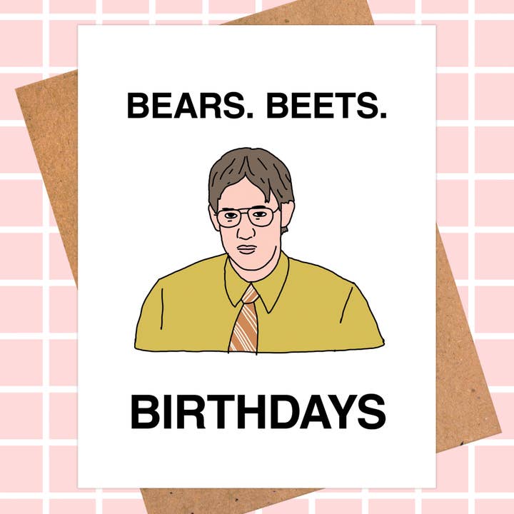 Jim Halpert, Kontorets födelsedagskort | Popkulturkort för wholesale av Pop Hot Cards