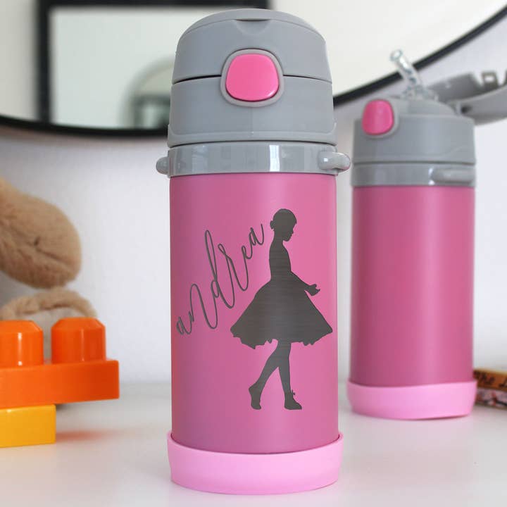 Kid's Metal Tumbler | Ballerina for wholesale by Etchey