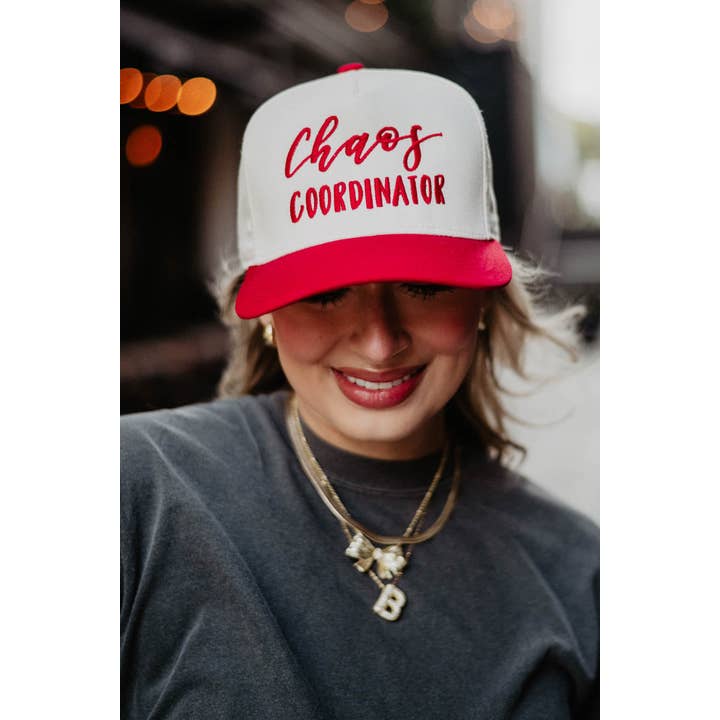 Katydid – wholesale Trucker hat – Women’s – Chaos Coordinator Funny Two-Toned Hat4