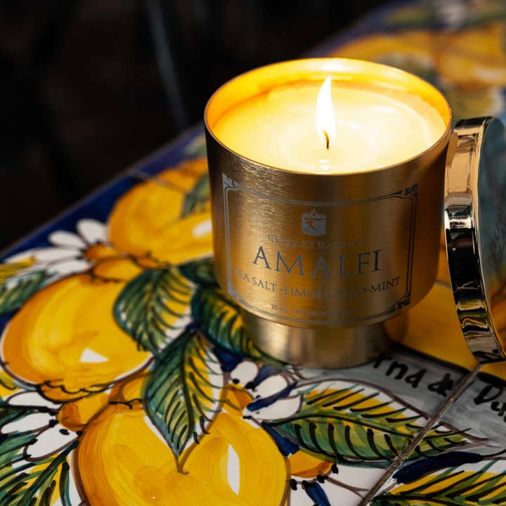 BouquetItaliano – wholesale Jar/filled candle – Amalfi Luxury Scented Candle – Italian Coastal Inspired44