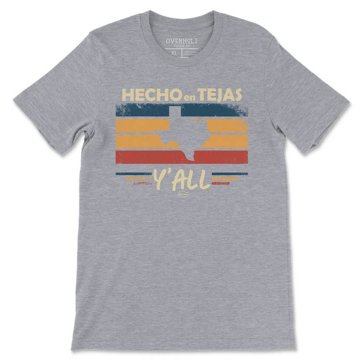 Overholt Supply Co. - Wholesale Screen Printed T-Shirt - Men's - OSC-086 Hecho en Tejas Y'all 2.04