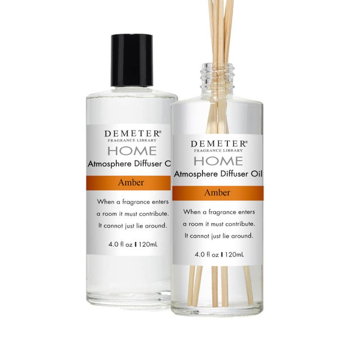 Amber 4oz Diffuser Oil for wholesale by Demeter Fragrance Library