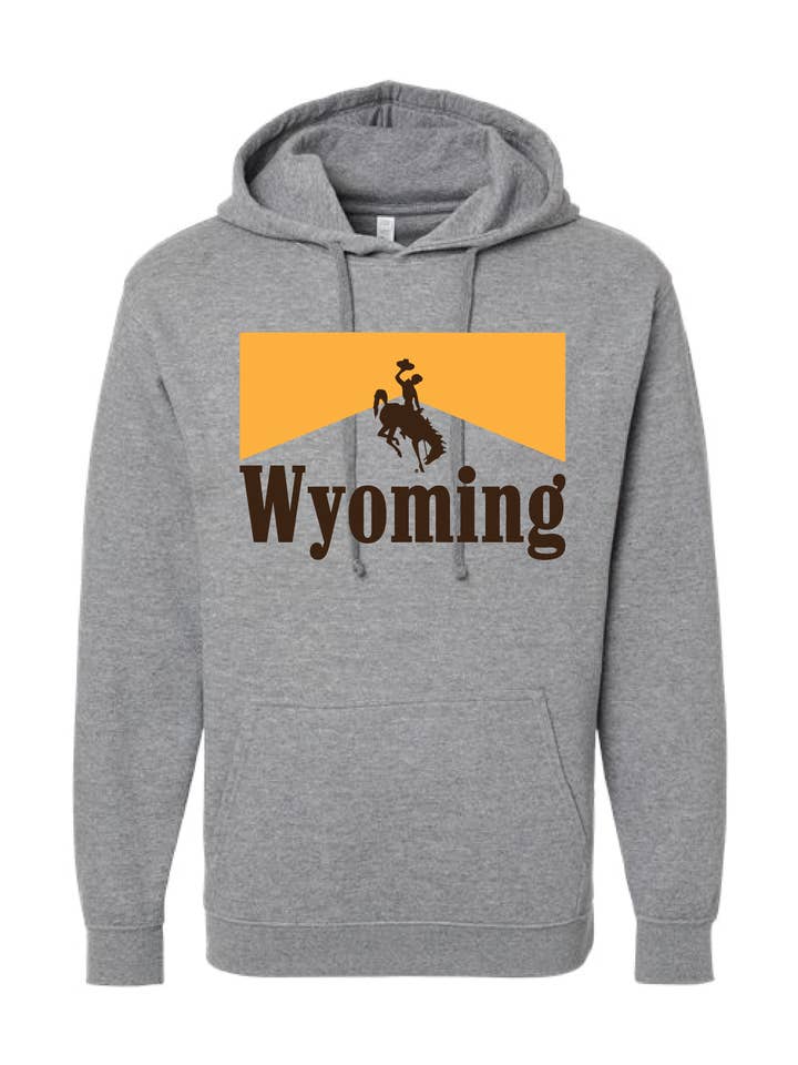 Roaming Buffalo Design Co – wholesale Hoodie – Unisex – Wyoming Marlboro Hoodie
