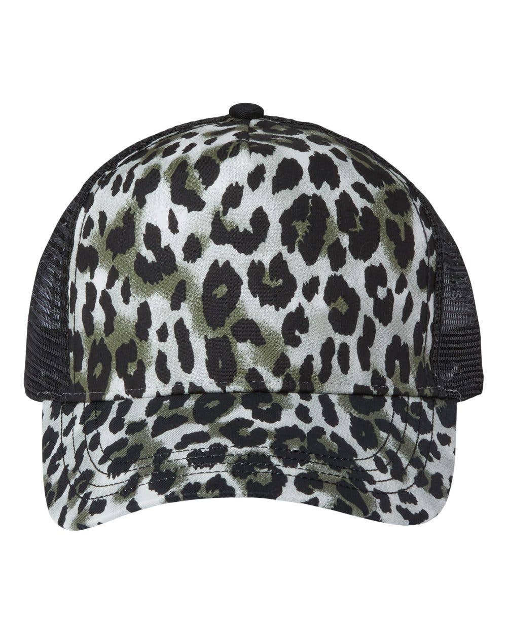 Lucky Avocado - Wholesale Trucker Hat - Women's - Leopard Fashion Trucker Cap4