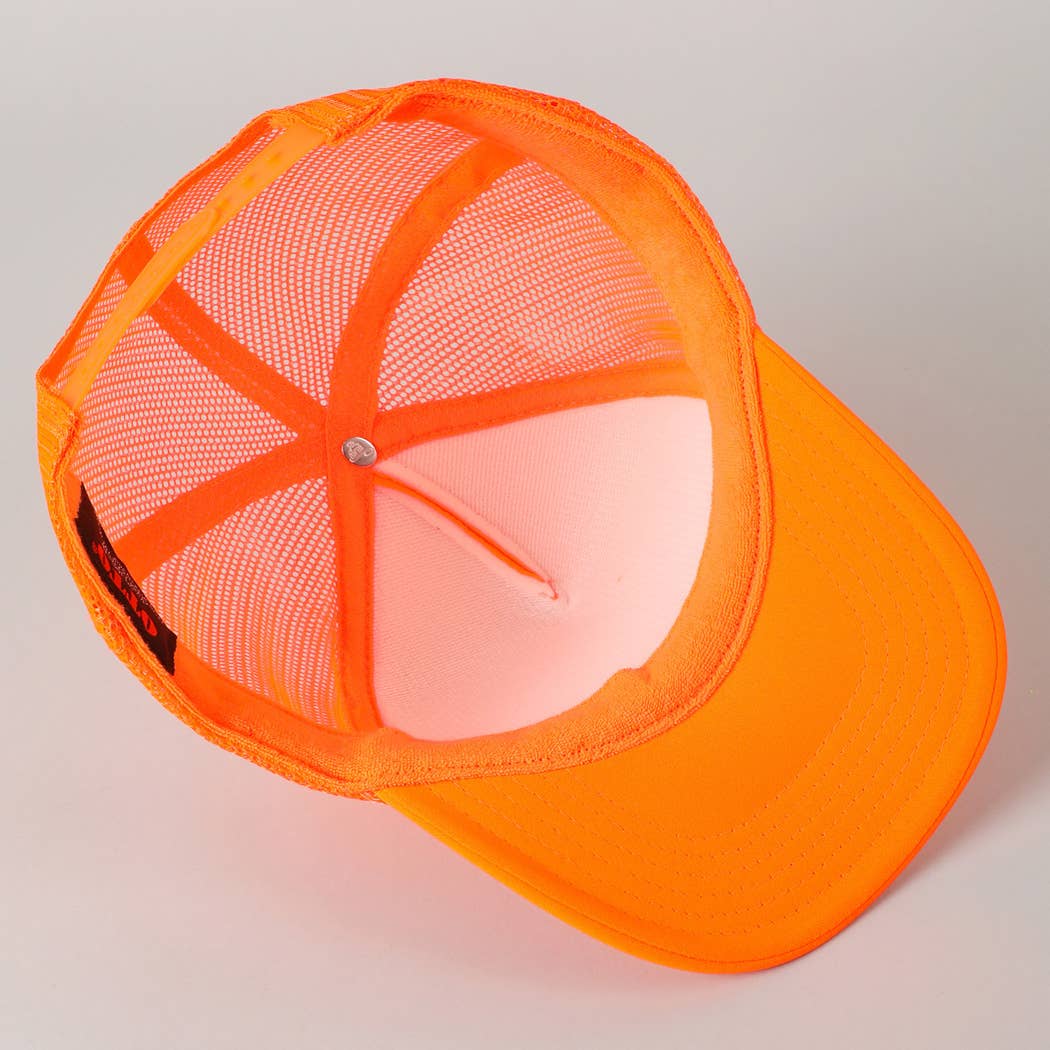 Fashion City - Wholesale Truckerpet - Dames - Heet Meiden Raken Stoepranden Glitter Logo Schuim Trucker Pet20