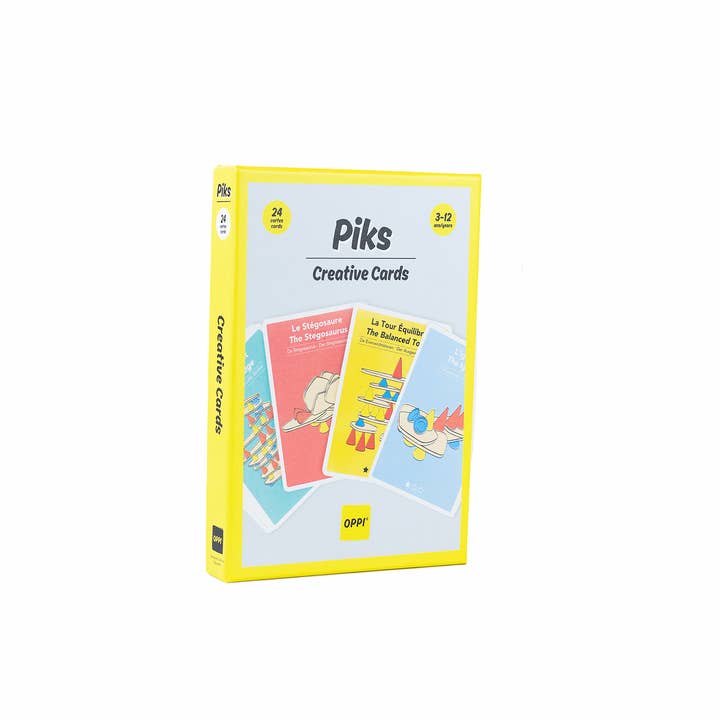 Oppi US - Wholesale Learning Cards - Kids & Baby - Piks 24 Creative Cards1