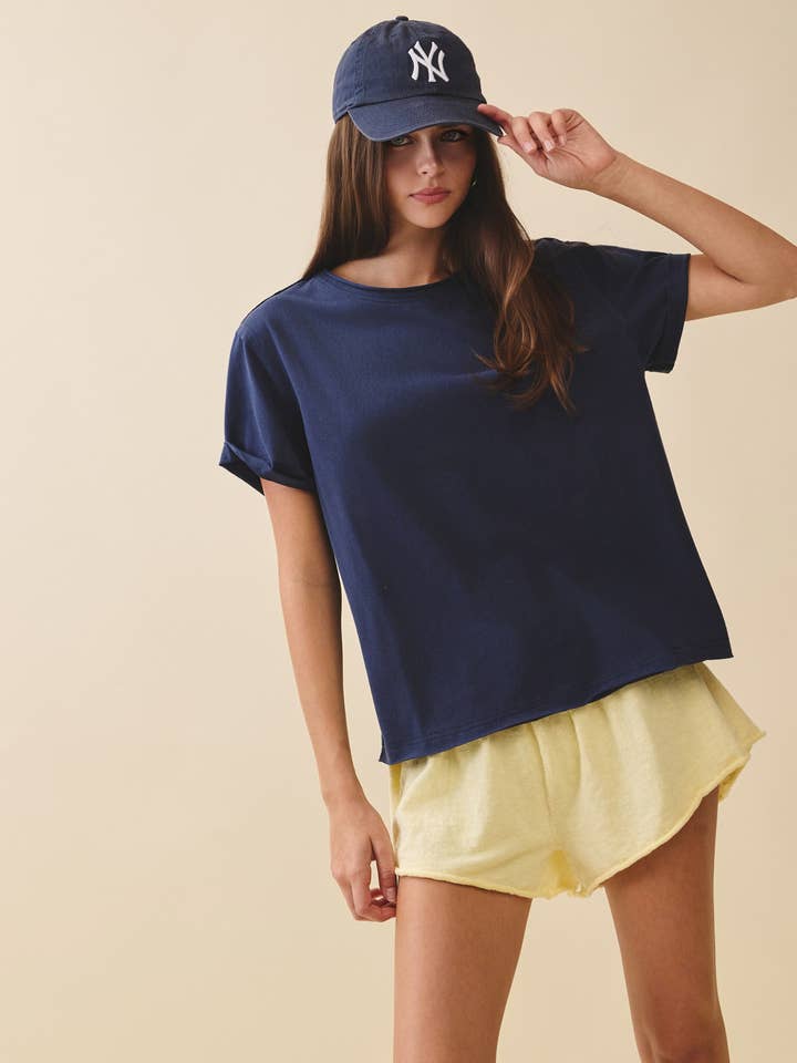 T-shirt à manches courtes 8314DN Mali Baby Tee Top 1 pour la vente par AEMI + CO