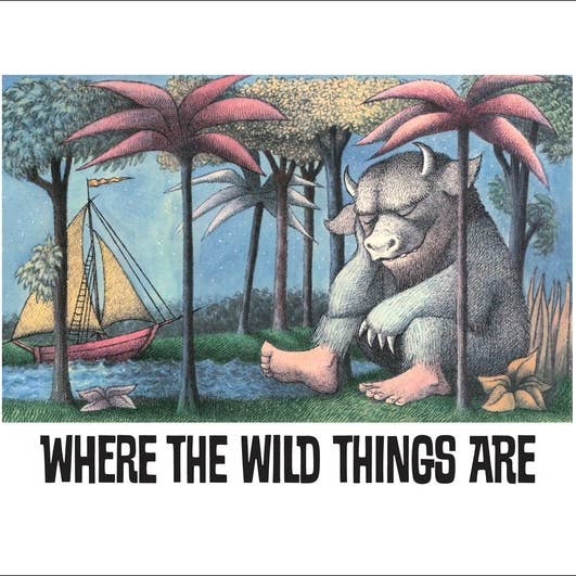 The Art Group - Venta al por mayor Ilustración - Láminas artísticas de Maurice Sendak (Donde viven los monstruos)