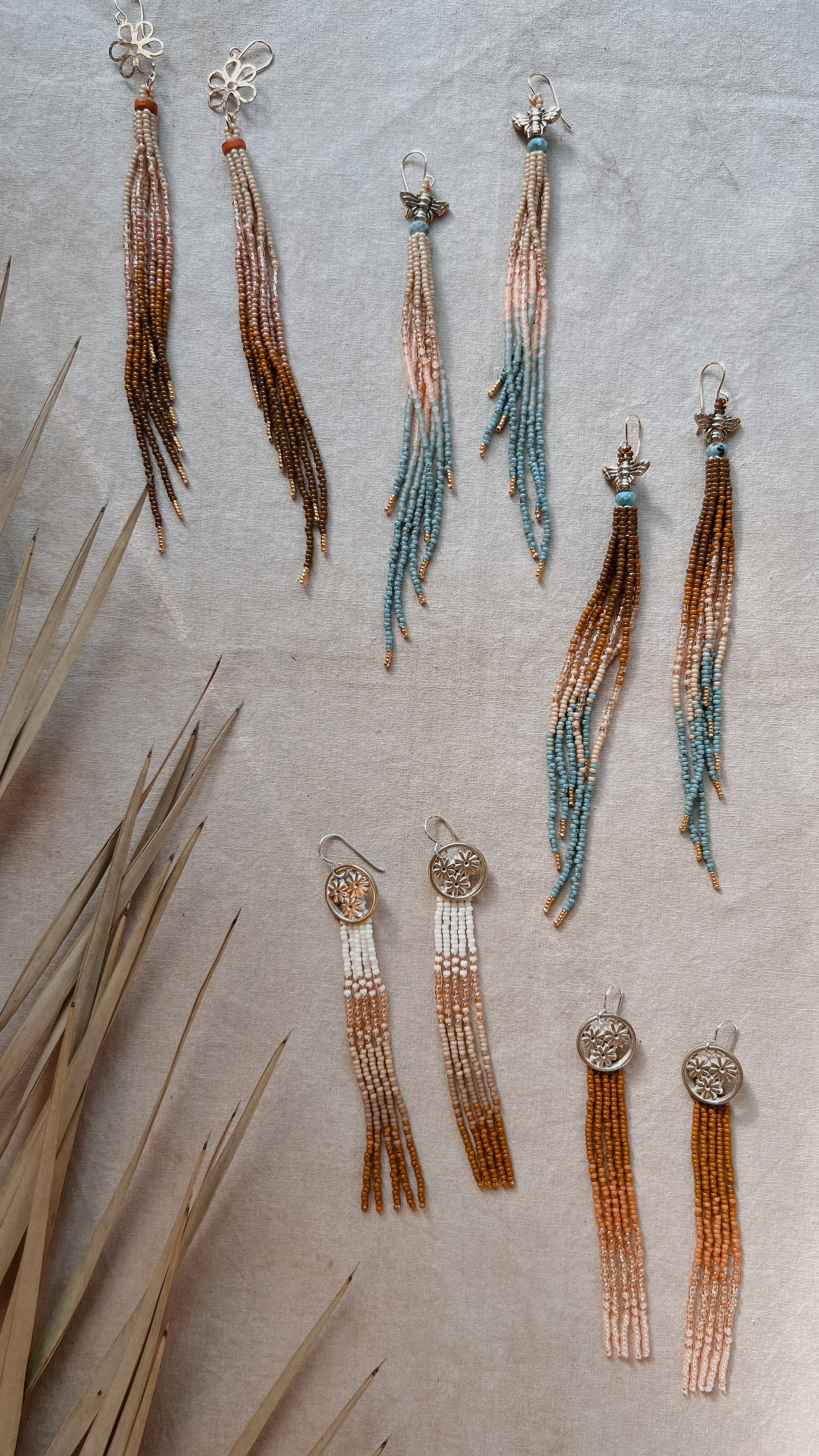 Stone & Sky - Vendita all'ingrosso Orecchini pendenti - Honeybee Set - color ruggine2