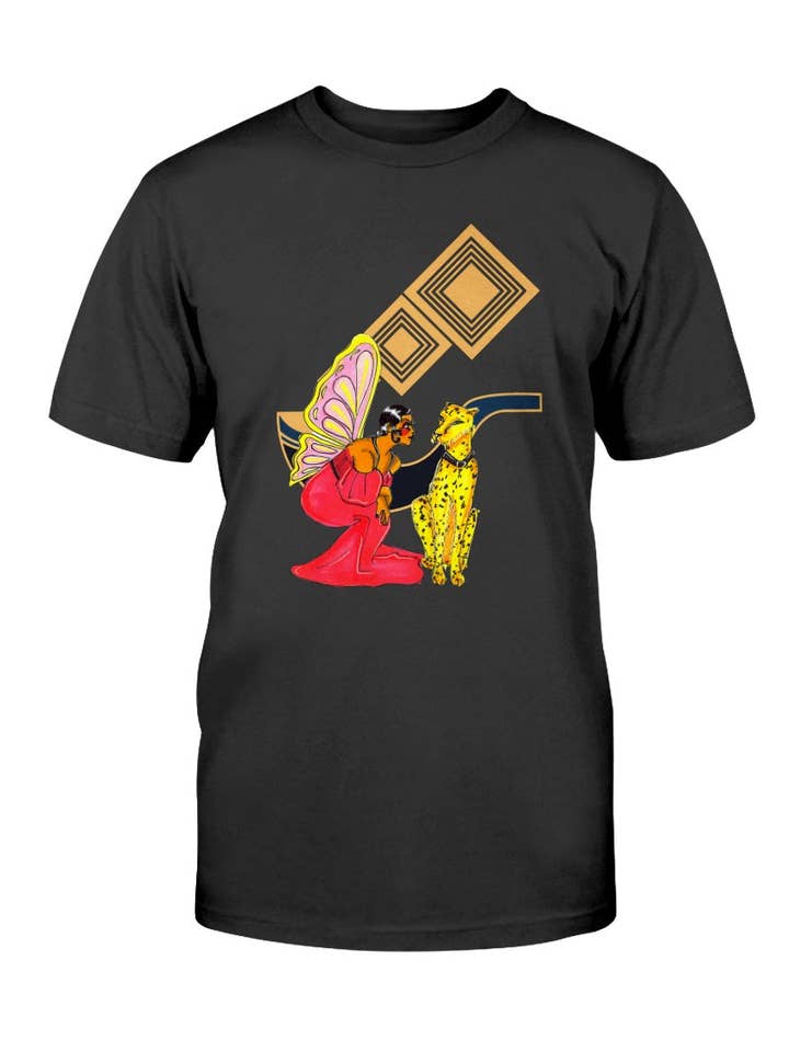 Art Deco Fairy T-Shirt for wholesale by D. Ridley Designs
