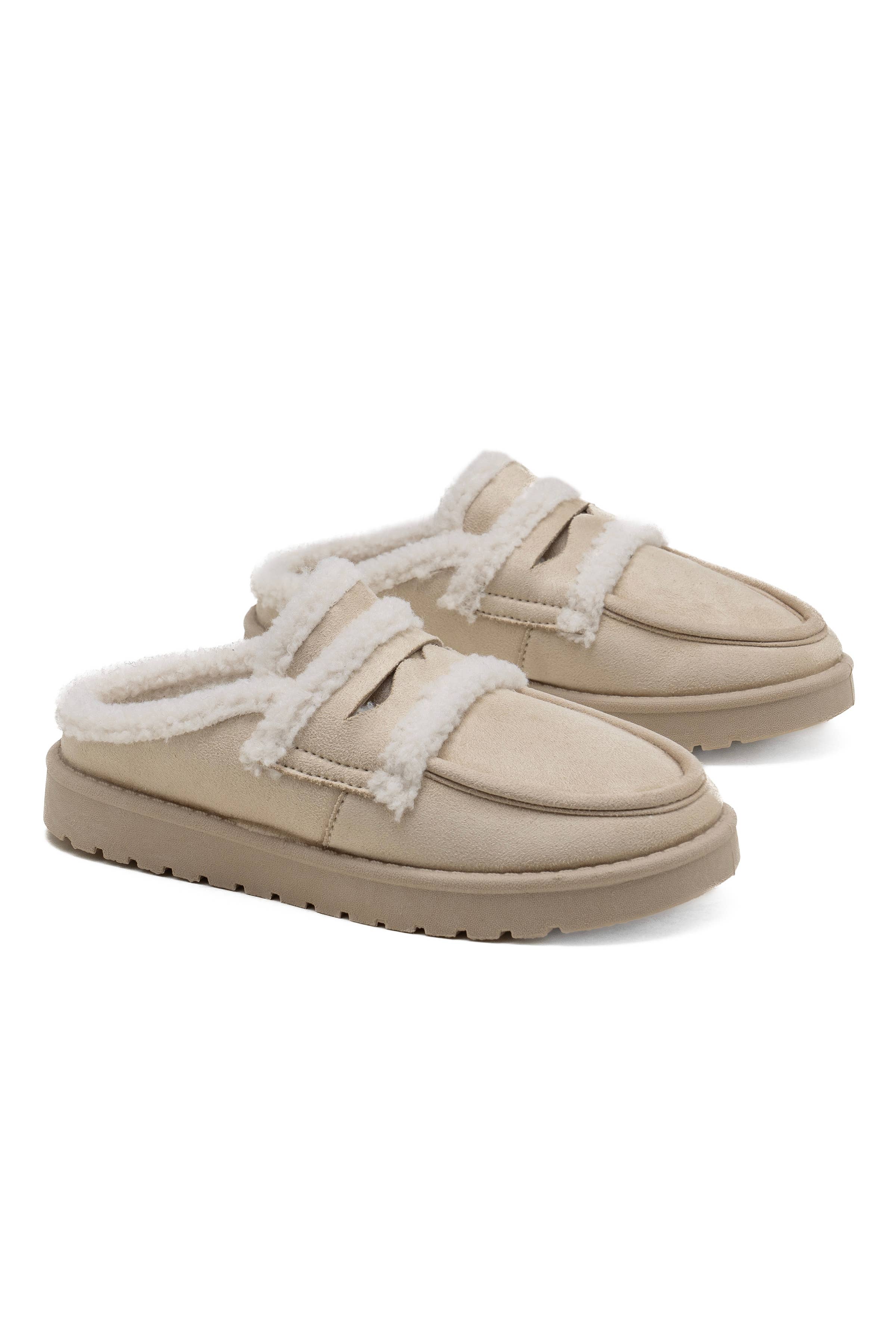 C'M PARIS - Wholesale Mules - Women's - Double Strap Decorative Lined Clog 65255