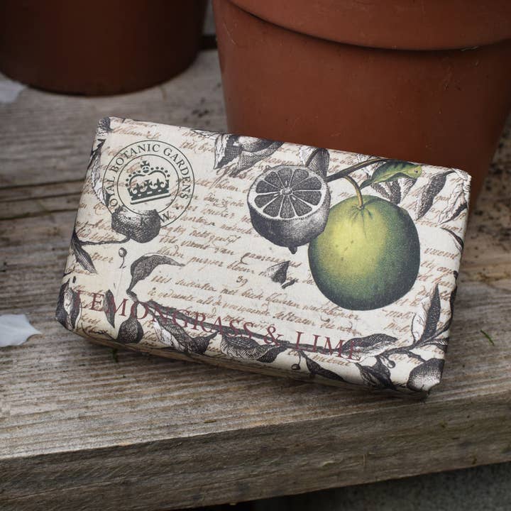 The English Soap Company - Vente Pains de savon - Savon Citronnelle et Citron Vert Kew Gardens3