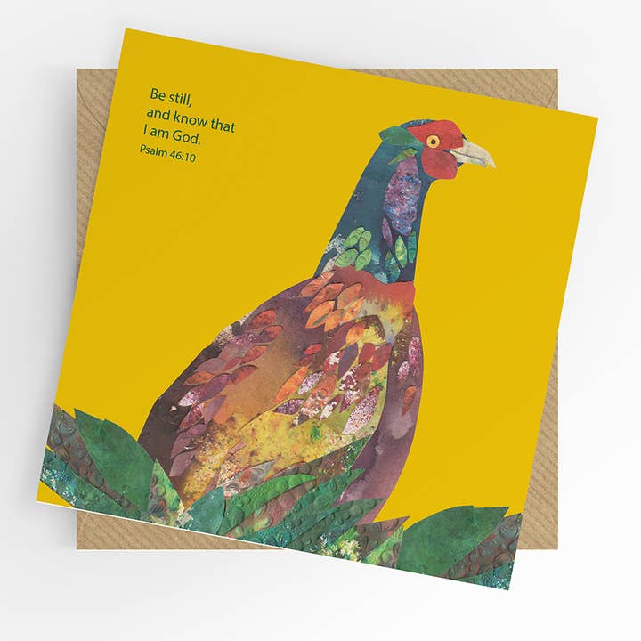 Carta bianca con fagiano delle Scritture, carta bianca per la vendita all'ingrosso da parte di Under the Willow Tree