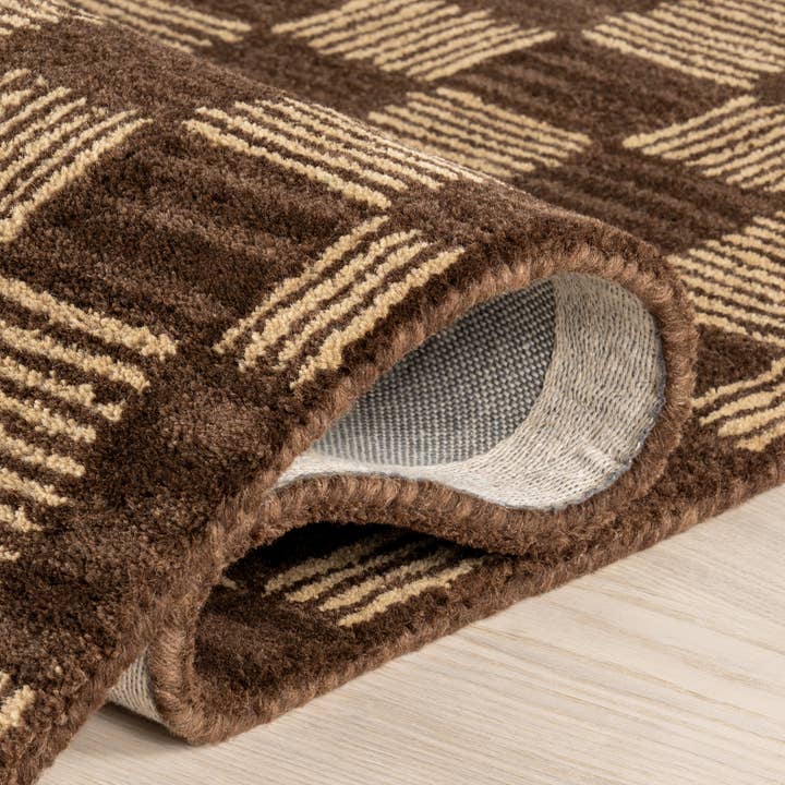 nuLOOM - Wholesale Area Rug - Quince Checkered Wool Area Rug2