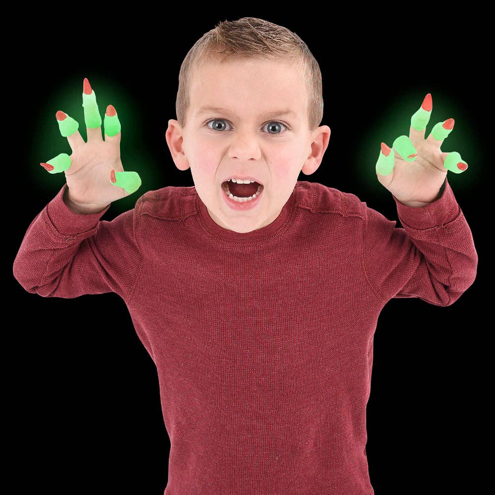 La Luna Bella - Toys - Wholesale Klassiek speelgoed - Kinderen - 3" GLOW-IN-THE-DARK MARTIAN FINGERS LLB kinderspeelgoed0