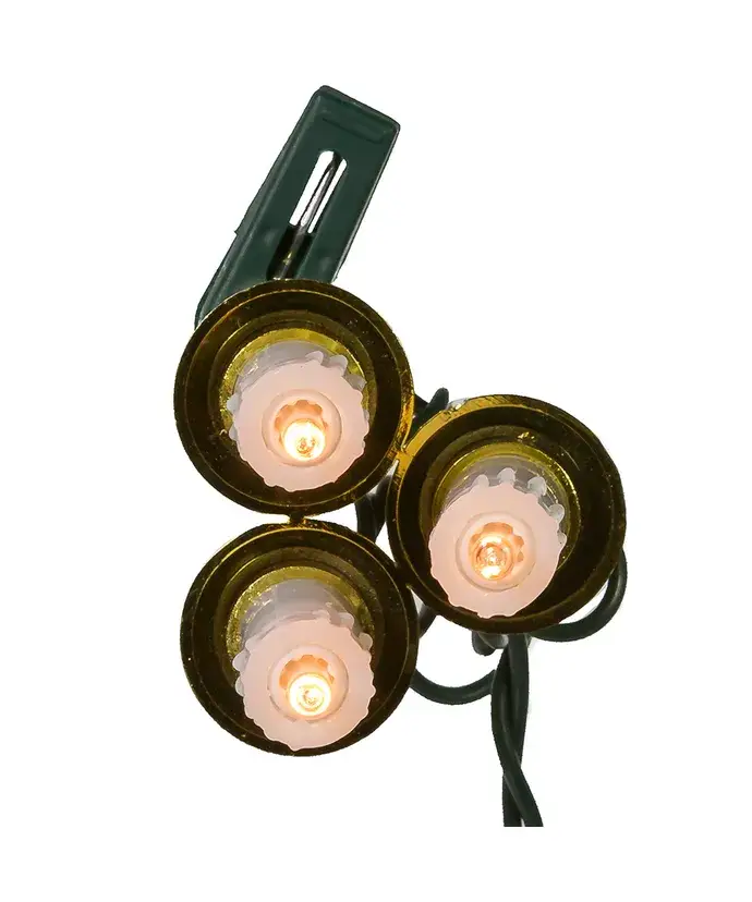 Kurt S. Adler, Inc. - Wholesale Flameless Candle - 15/L TRIPLE CANDLE LIGHT SET7