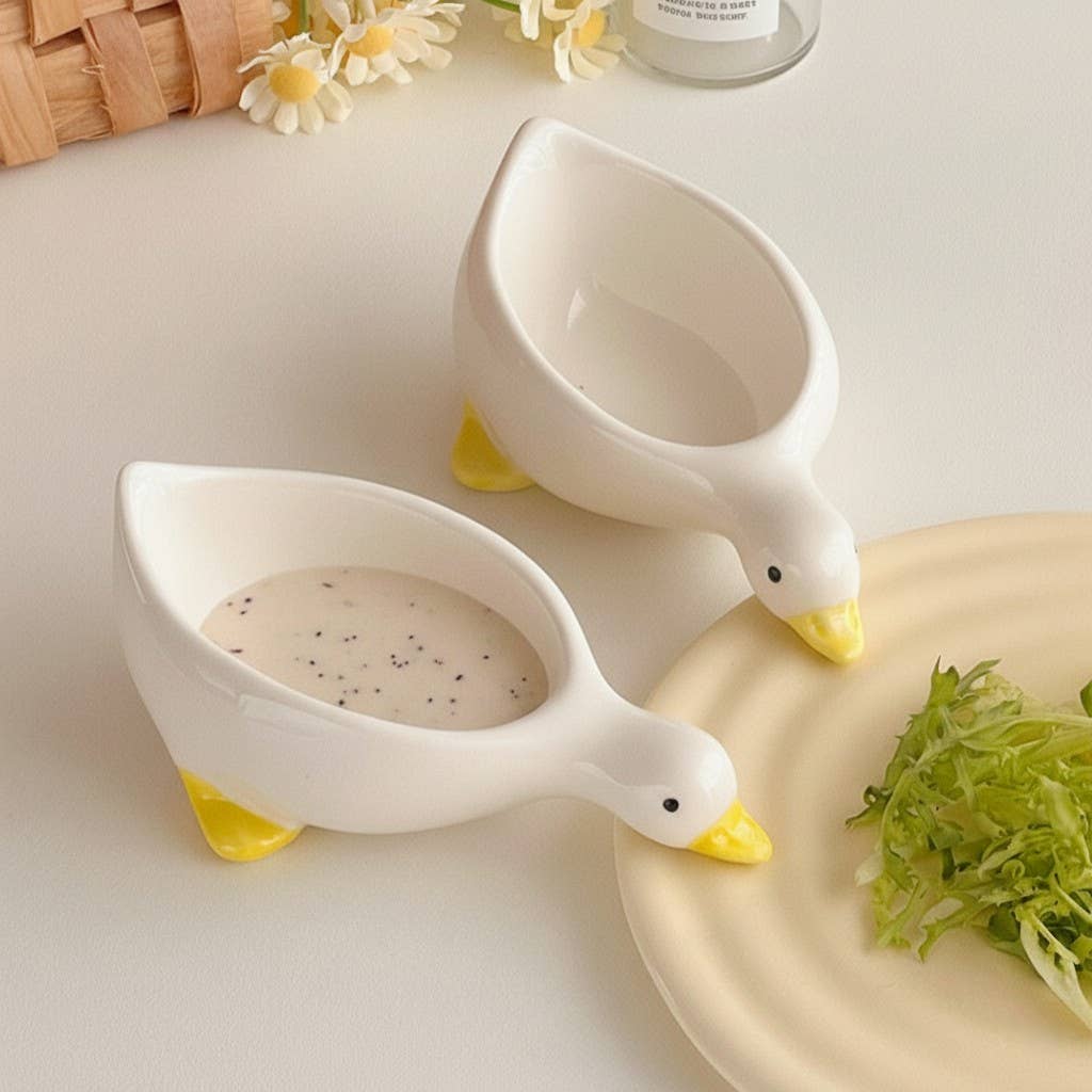 Otterware - Wholesale Condiment/Dip Bowl - Quirky Handcrafted Duck Ceramic Dipping Dish/Bowl4