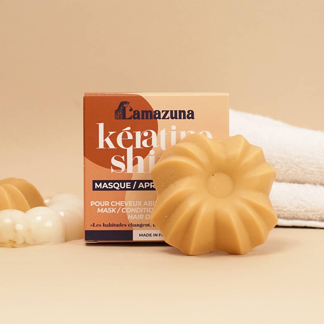 LAMAZUNA – Großhandel Conditioner – Kératine Shine Maske/Conditioner - PFLANZLICHE KERATIN2
